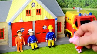 Fireman sam Compilation Episodes peppa pig Fire Truck Rescues videos