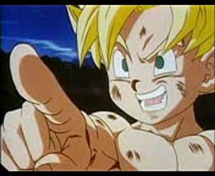 Dragon Ball GT-Super C-17 assorbe la Kamehameha (Onda Energetica) di Goku ITA