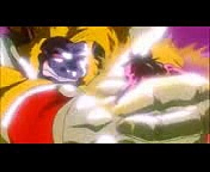 DRAGON BALL GT GREAT GOLDEN APE BABY VEGETA  VS SS4 GOKU FULL FIGHT PART 1 (1)