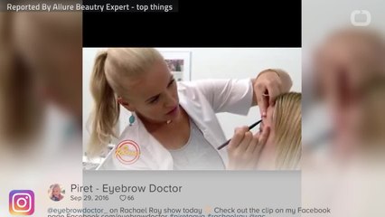 I Got Eyebrow Shaping and Tinting By The Eyebrow Doctor