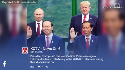 Trump Says He Believes Putin On Russia Collusion Response