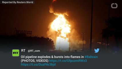 Bahrain Calls Pipeline Blast 'Terrorism' Linked to Iran
