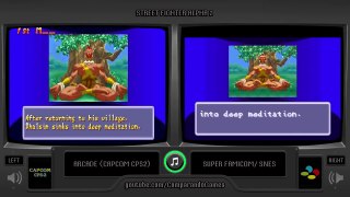 Street Fighter Alpha 2 (Arcade vs Snes) All Endings Comparison