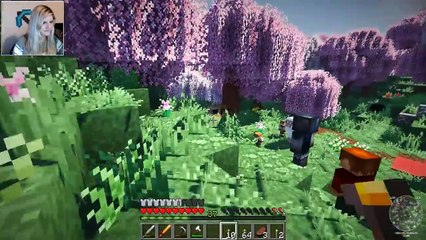 Family Camping Trip | Minecraft: 100 Baby Challenge [ft SheWolfDeadly | Ep. 13]