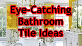 Eye Catching Bathroom Tile Ideas Part 01-Sylish designer bathrooms