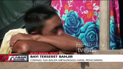Banjir Singkil Telan Korban, Seorang Balita Hilang
