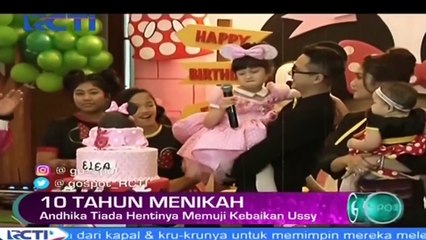 Seperti Inilah Cara Ussy Memberikan Kejutan Ulang Tahun untuk Andhika