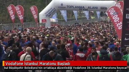 Vodafone İstanbul Maratonu Başladı