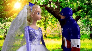 Frozen Elsa Decepcionada com Hans resolver casar com Capitão América ? Capítulos 26 até 30