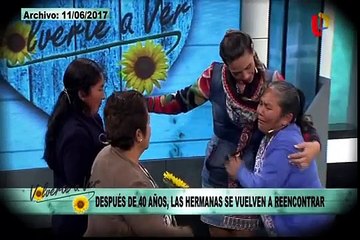 Búsqueda insaciable: Lucía quiere ver a su hermano desaparecido hace 32 años