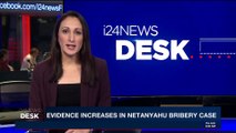 i24NEWS DESK | Evidence increases in Netanyahu bribery case | Sunday, November 12th 2017