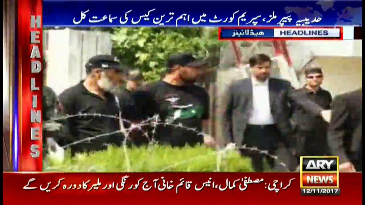 Headlines - 1300 12th November 2017