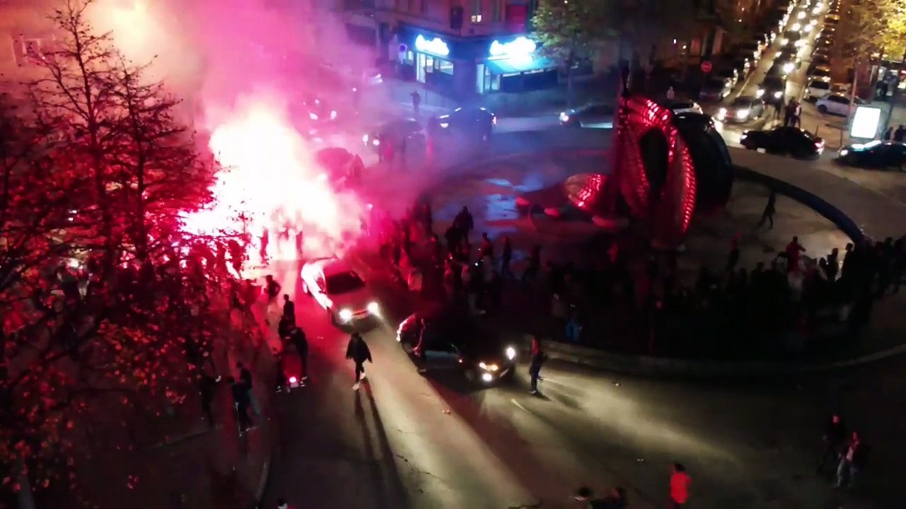 Emeutes à Lille suite à la qualification du Maroc en coupe du monde de foot...