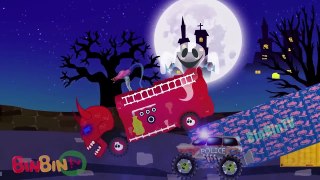 Ambulance War | Good vs Evil | Street Vehicles Battles for Children | Scary Monster Truck | BinBinTv