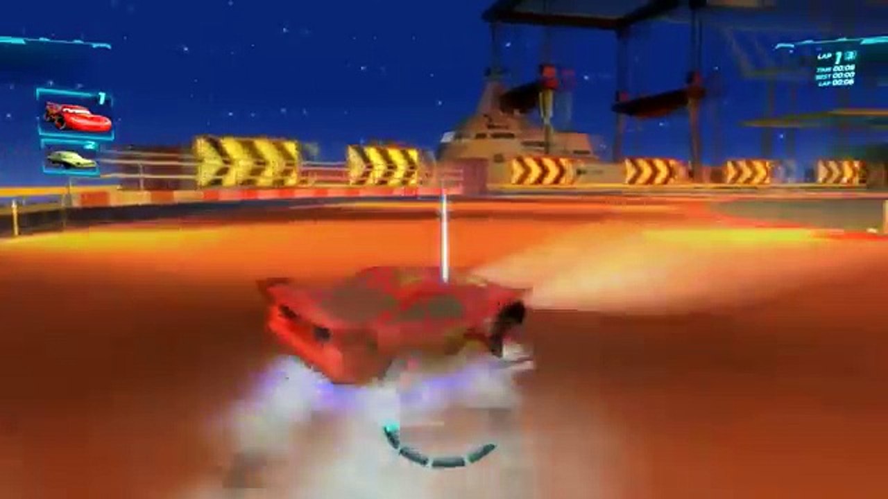 Cars 2 The Video Game Gameplay Cars Toon ENGLISH Lightning McQueen Training Walkthrough Part 1