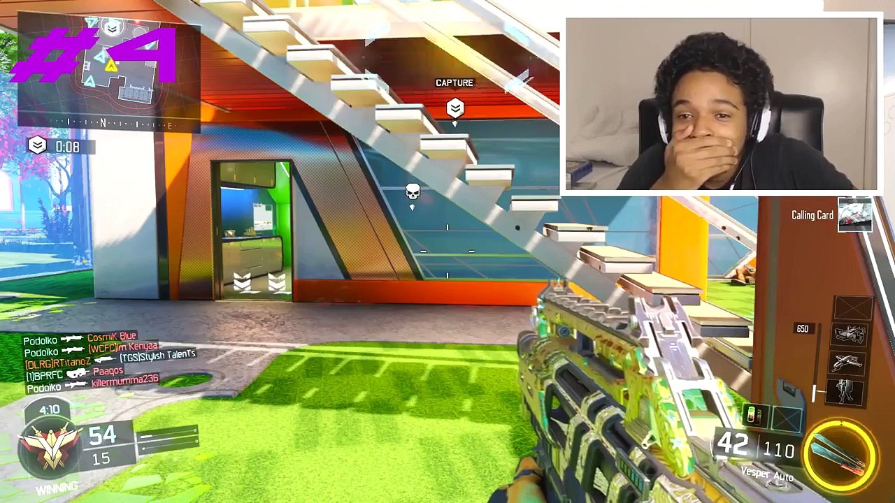 TOP 5 BEST DARK MATTER CAMO UNLOCK REACTIONS [BLACK OPS 3] - HILARIOUS/ FUNNY DARK MATTER REACTIONS!