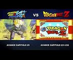 Comparación  Dragon Ball Z Kai The Final Chapters Avance Capitulo 25