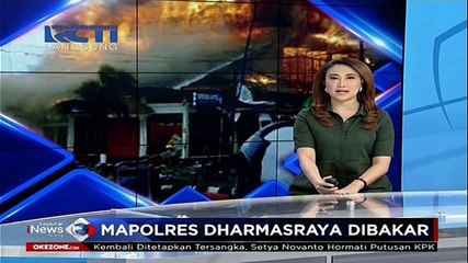 Mapolres Dhamas Raya Dibakar, Dua Pelaku Tewas Ditembak