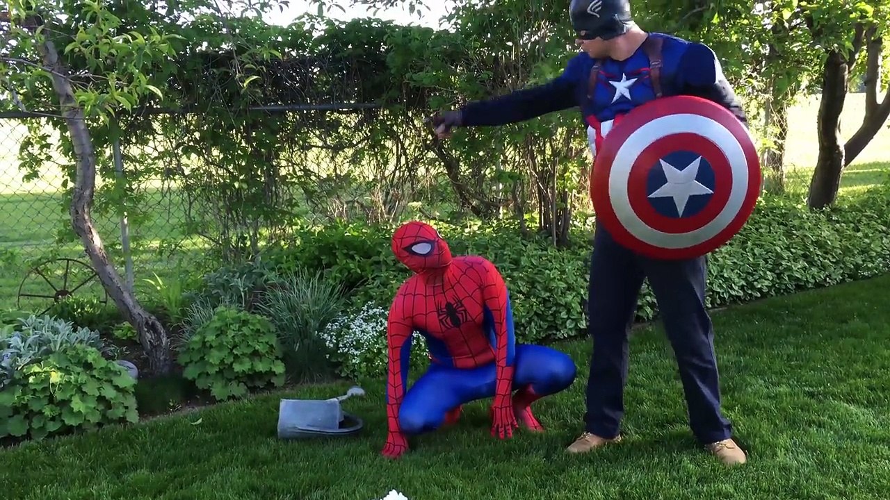 Ugly Frozen Elsa Dentist & Spiderman Haircut Funny Superhero Kids In Real Life In 4K