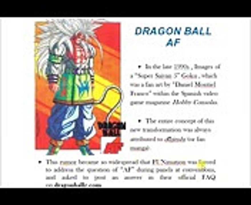 Dragon Ball - AF Rumor