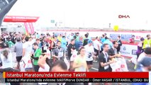 İstanbul Maratonu'nda Evlenme Teklifi