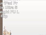 Ledertasche Smartcover Hülle für iPad Pro 129  Skitic Ultra Slim Lightweight PU Leder
