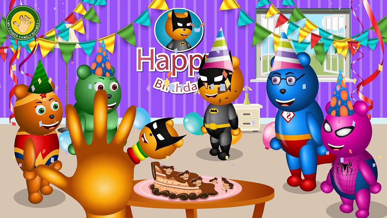 Mega Gummy Bear Superheroes Crying Crashed Thomas Train Finger Family| Superheroes Nursery Rhymes