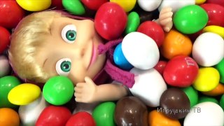Мультик Стоп-Моушн с игрушками Маша готовит обед для Мишки Игрушкин ТВ