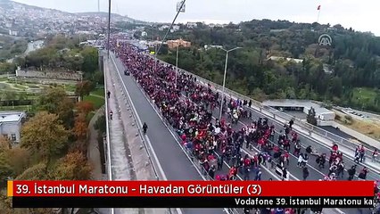39. İstanbul Maratonu - Havadan Görüntüler (3)