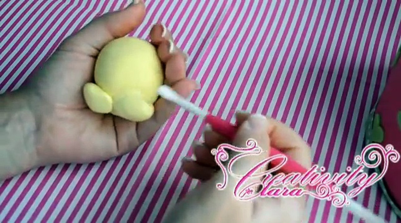 Tutorial Tweety Titty cake topper per torta in pasta di zucchero sugar paste fondant