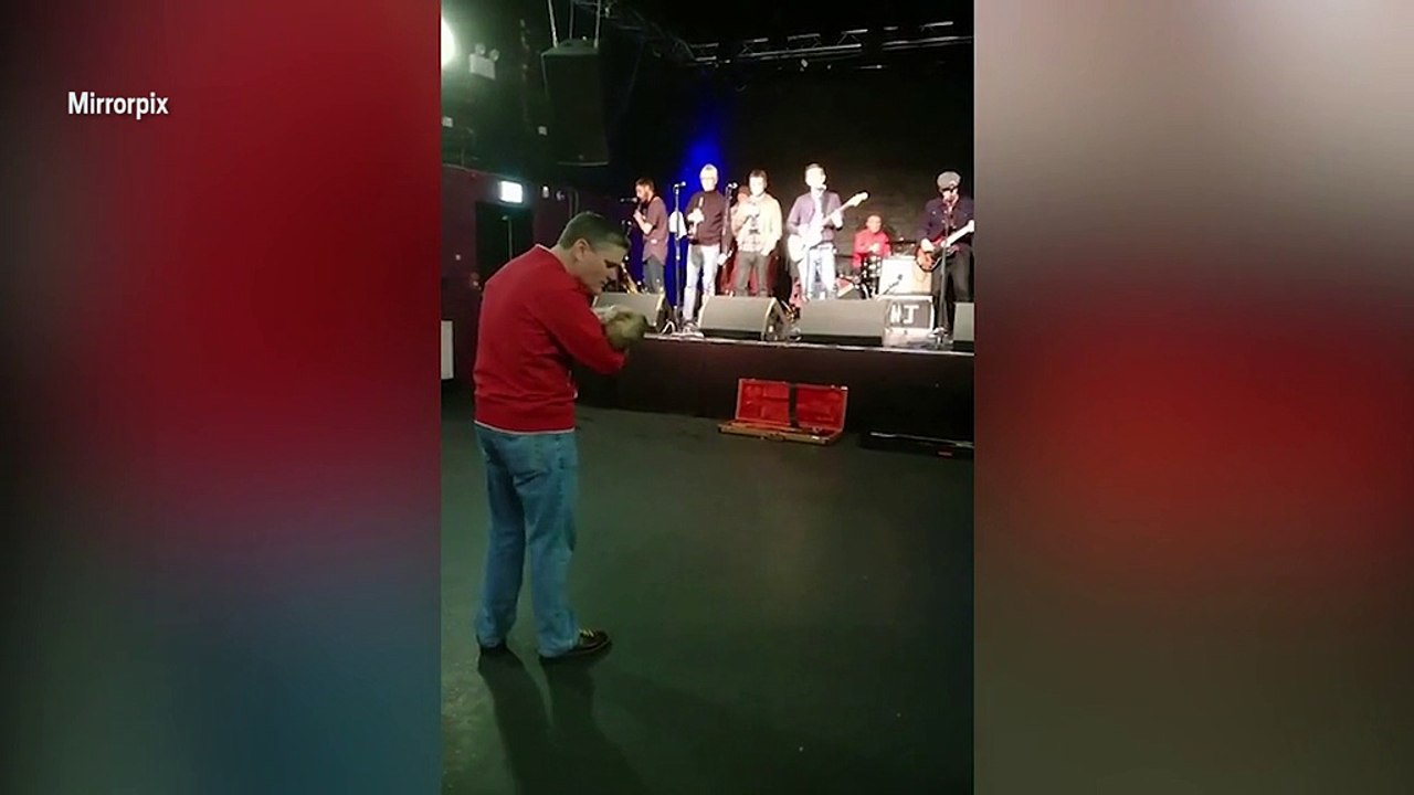 Dad shares final dance with terminally ill baby daughter