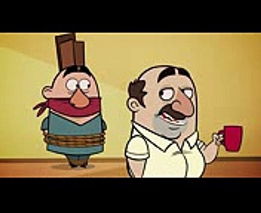 Funny Videos - Dad Pranks Sons  Abo and Karo Cartoon