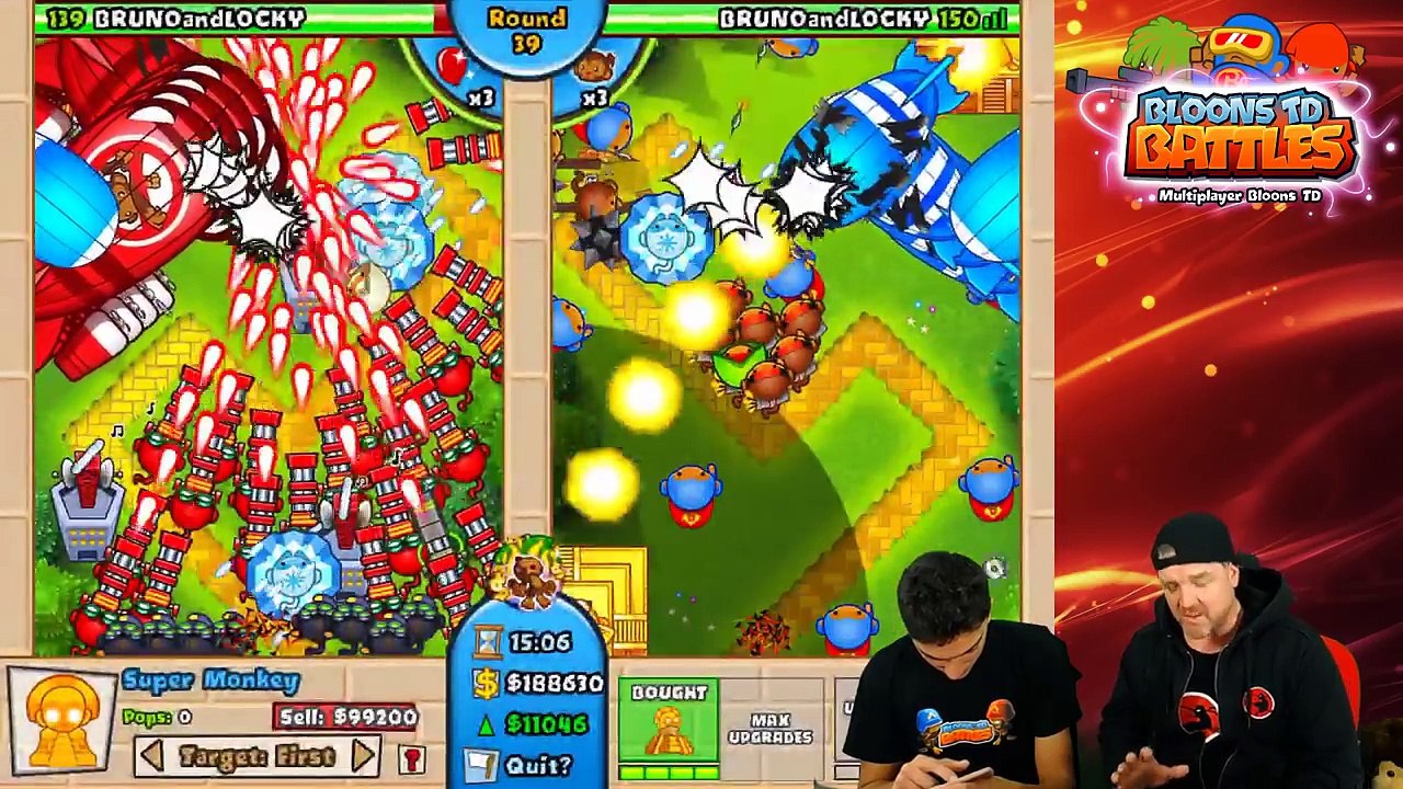 RODs vs TEMPLES OF THE MONKEY GOD! | Bloons TD Battles (BTD Battles)