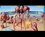 Most Funniest Beach Cartoon Photos of All Time  Funny beach Cartoon Make Your laugh