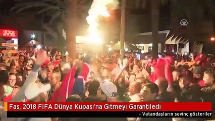 Fas, 2018 FIFA Dünya Kupası'na Gitmeyi Garantiledi