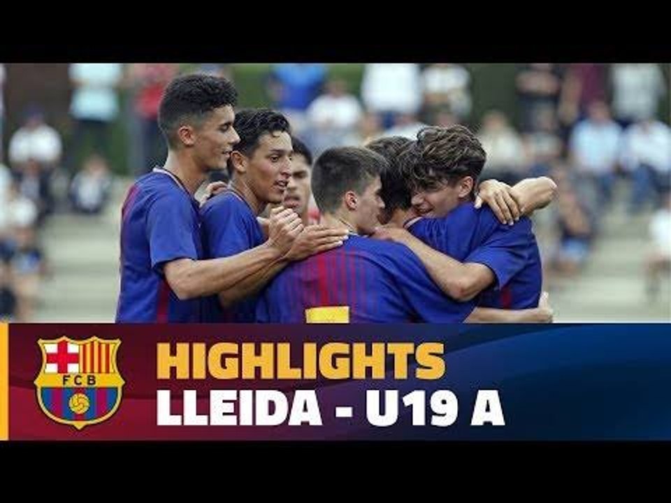 [HIGHLIGHTS]_FUTBOL_(Juvenil_A)__Lleida_-_FC_Barcelona_(2-4)