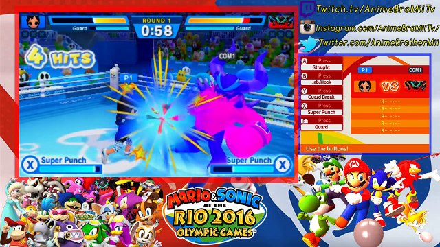 ABM: Mario & Sonic Rio Olympic! Road To Rio! *Sonic Story* FINALE!! (3DS) HD