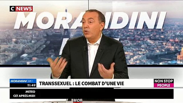 Transgenre! Le témoignage d'Arno, policier né femme, sur le plateau de Morandini Live