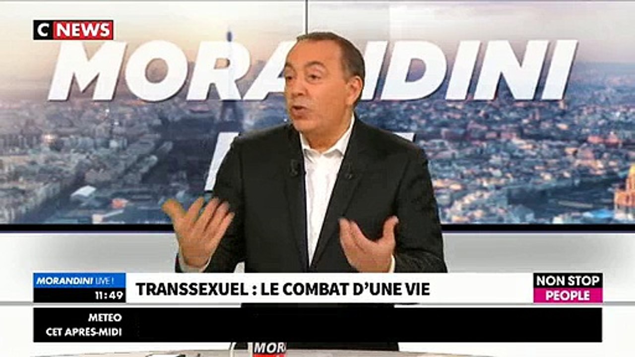Transgenre! Le témoignage d'Arno, policier né femme, sur le plateau de Morandini Live