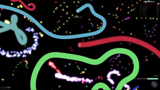 【巧克力】『Slither.io：貪食蟲』 － 小畫家繪圖版模式