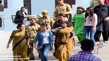 On Location of Star Plus Tv Serial "Yeh Hai Mohabbatein" Episode Ruhi Sent To Jail