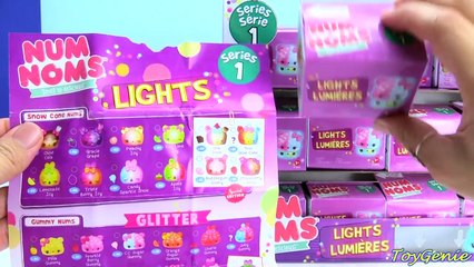 Num Noms Lights Lumieres Full Case Opening with Special Edition Finds