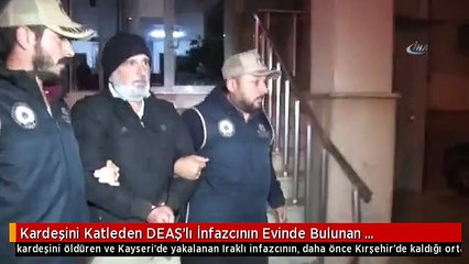 Kardeşini Katleden DEAŞ'lı İnfazcının Evinde Bulunan Fotoğraflar Dikkat Çekti