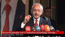 Bursa Kılıçdaroğlu CHP İl Teşkilatının Düzenlediği Yemeğe Katıldı Ek - 1