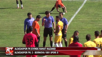 Aliağaspor FK Evinde Rahat Kazandı