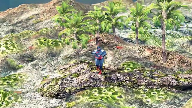 Colors superheroes skeleton Finger family 3d Animation - Spiderman dinosaurs finger family rhymes