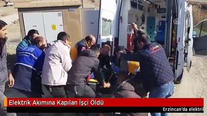 Elektrik Akımına Kapılan İşçi Öldü