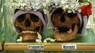 Bolivians pay homage to family skulls