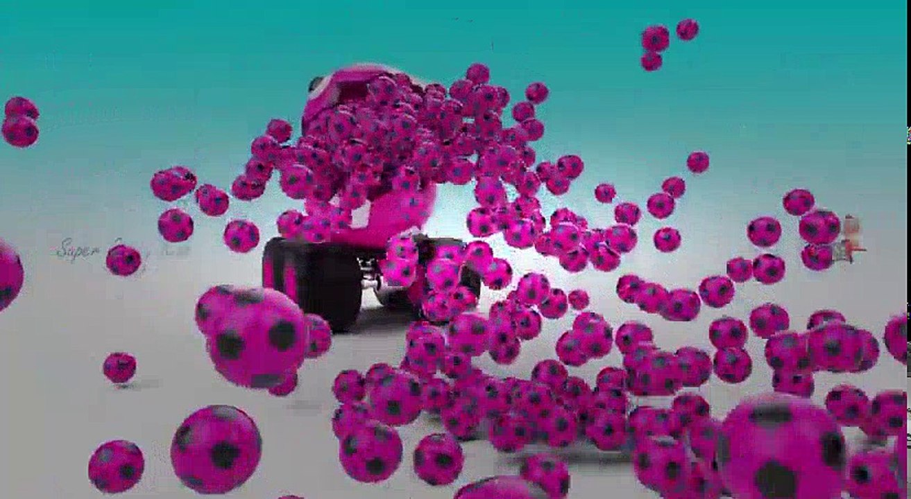 Learn Colors for Children with Baby Slider Amusement Park Balls 3D Kids Fun Play Toddler Educational