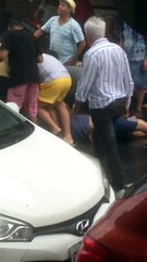 Homem é preso por esfaquear filho que protegia mãe em bar